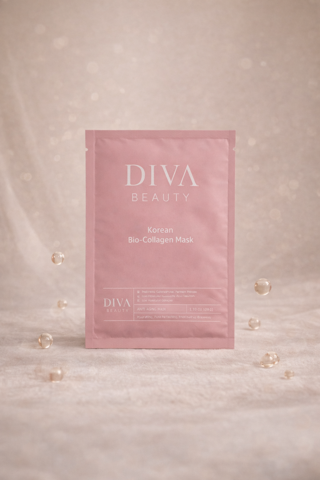 Diva Beauty Korean Collagen Face Mask – Single